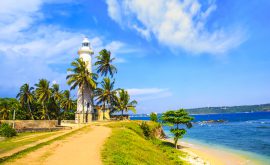 Die Südküste Sri Lankas