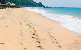 ...und am Strand entspannen