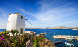 Windmuehle, Parikia, Paros, Griechenland